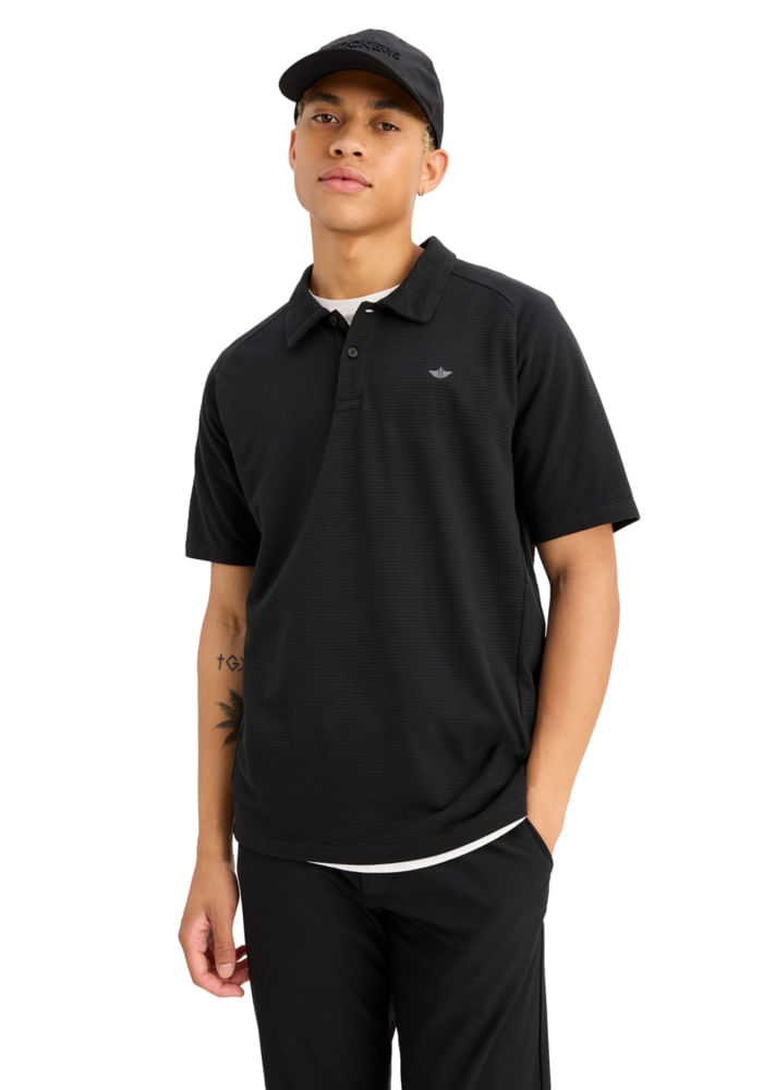 Polera negra polo online